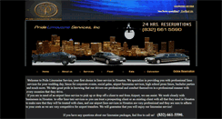 Desktop Screenshot of limopride.com